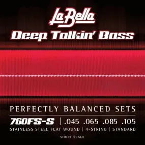 760FS-S Deep Talkin’ Bass Flats – Standard 45-105, SHORT SCALE