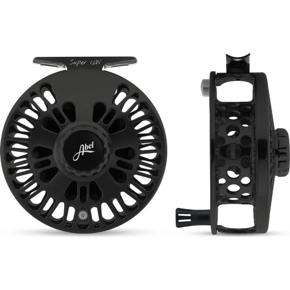 Abel Super Series Reel 12W Satin Black