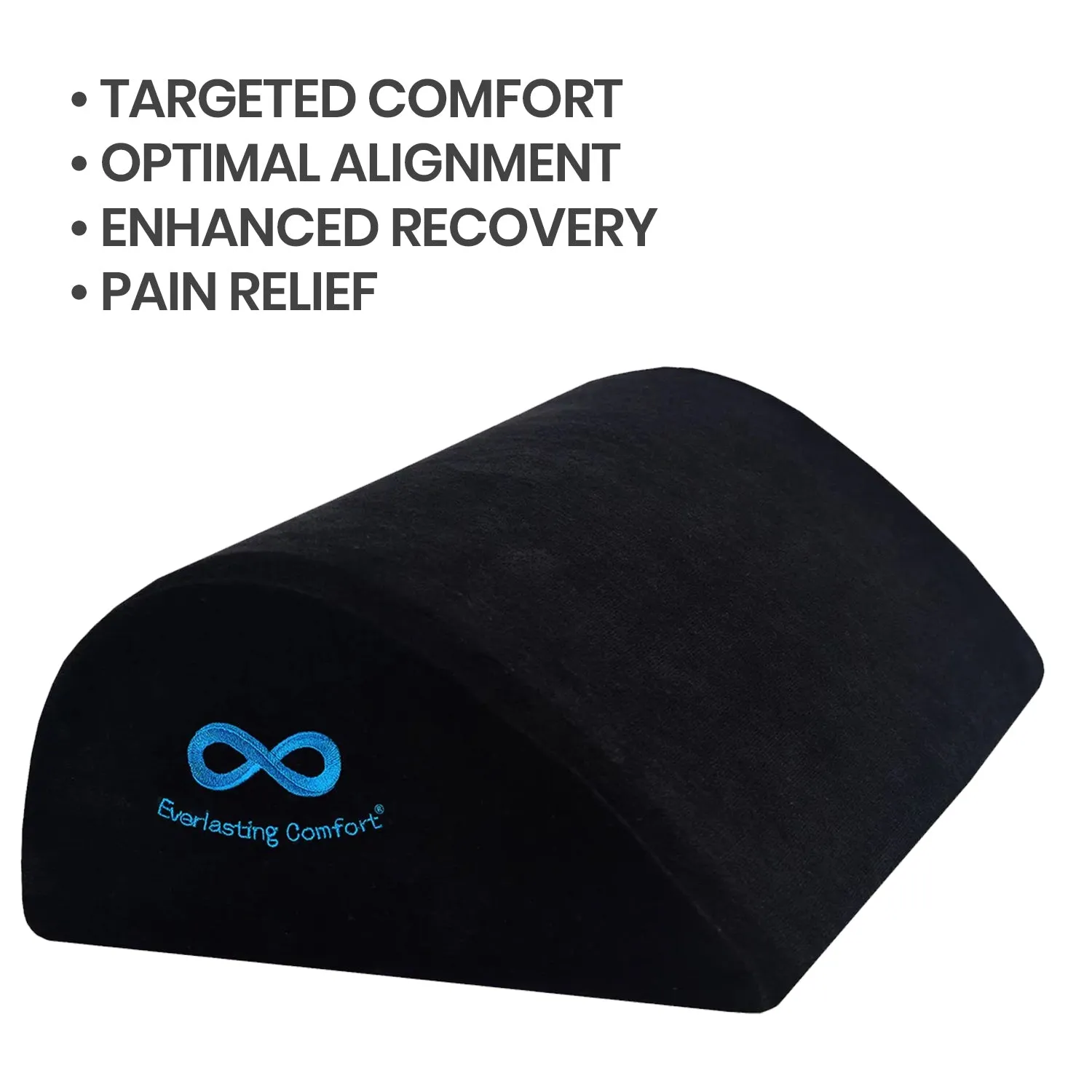 Achilles Tendon Support Pillow Black