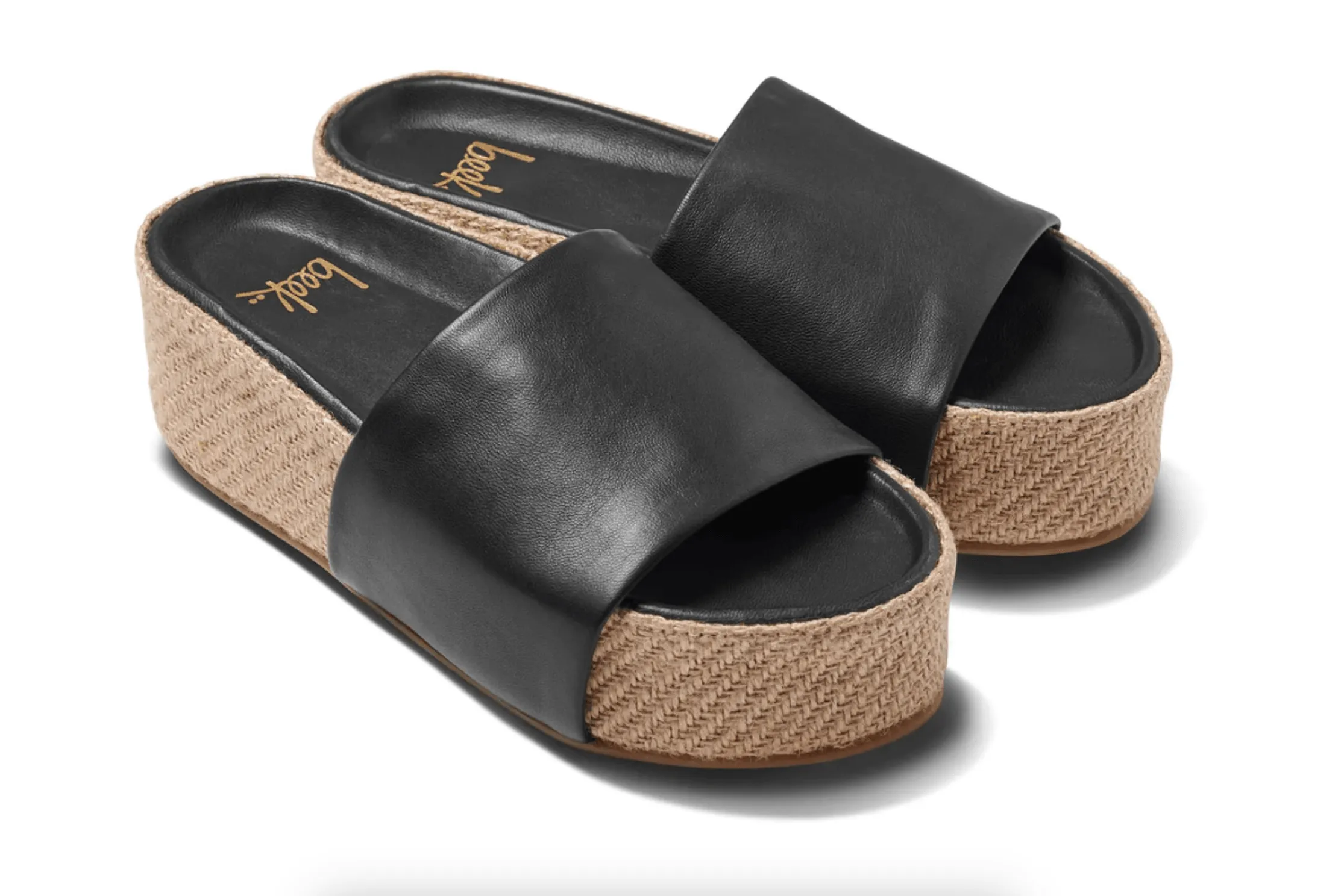 Albatross Jute Slide Sandal by Beek