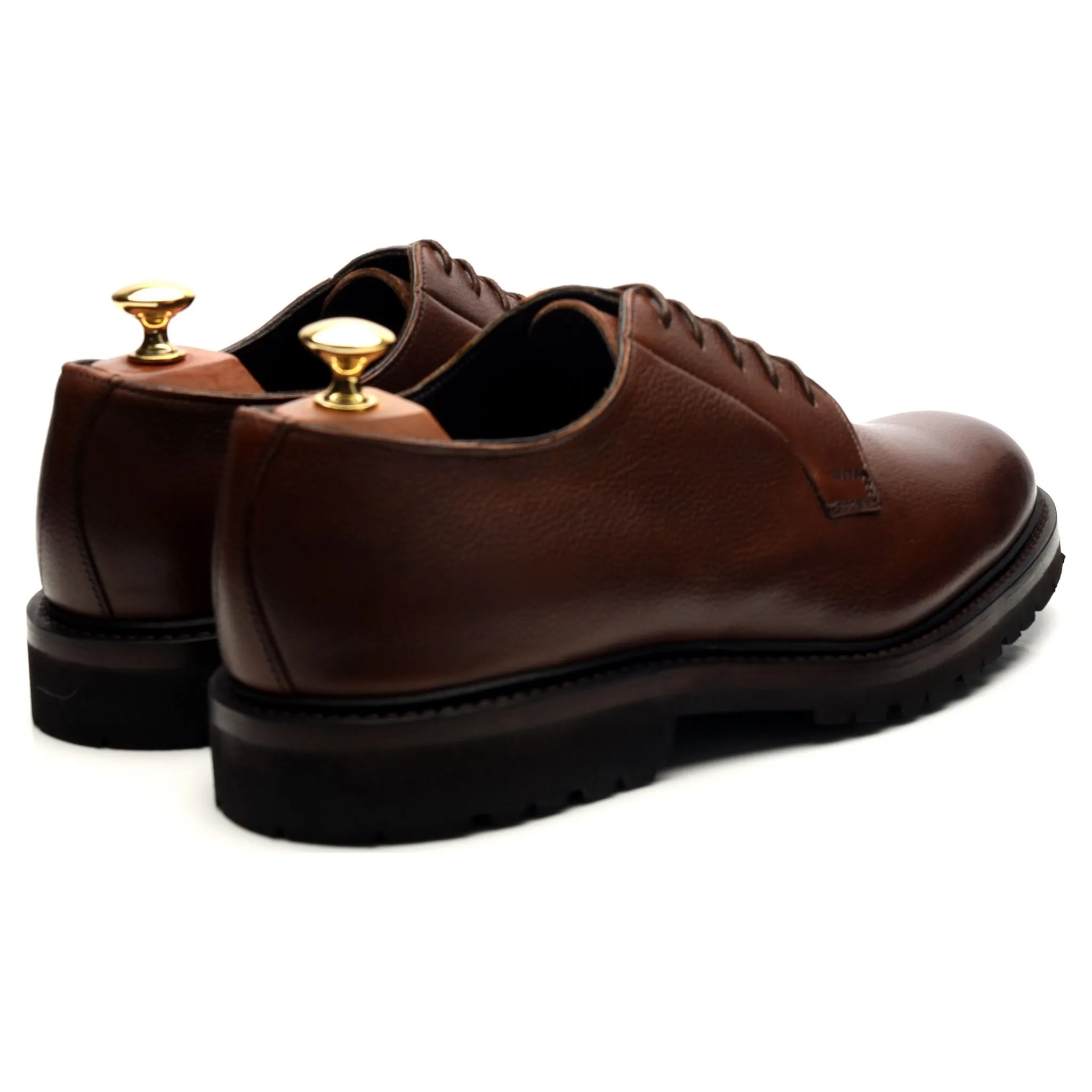 'Archie' Brown Leather Derby UK 6 - 11.5