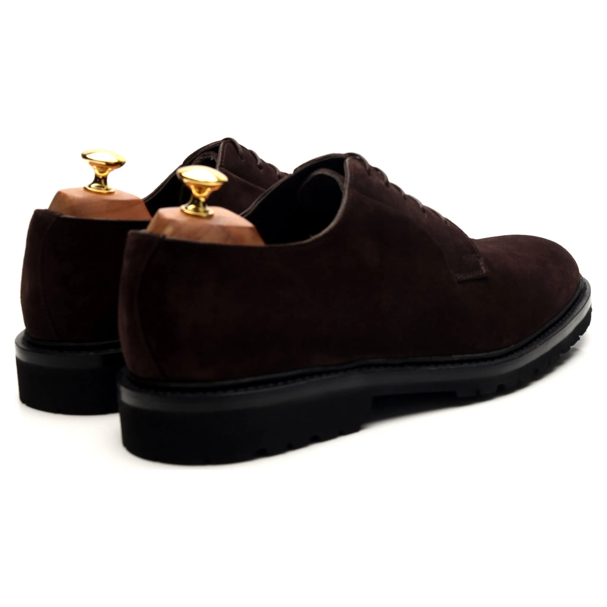 'Archie' Dark Brown Suede Derby UK 6.5 / UK 10.5