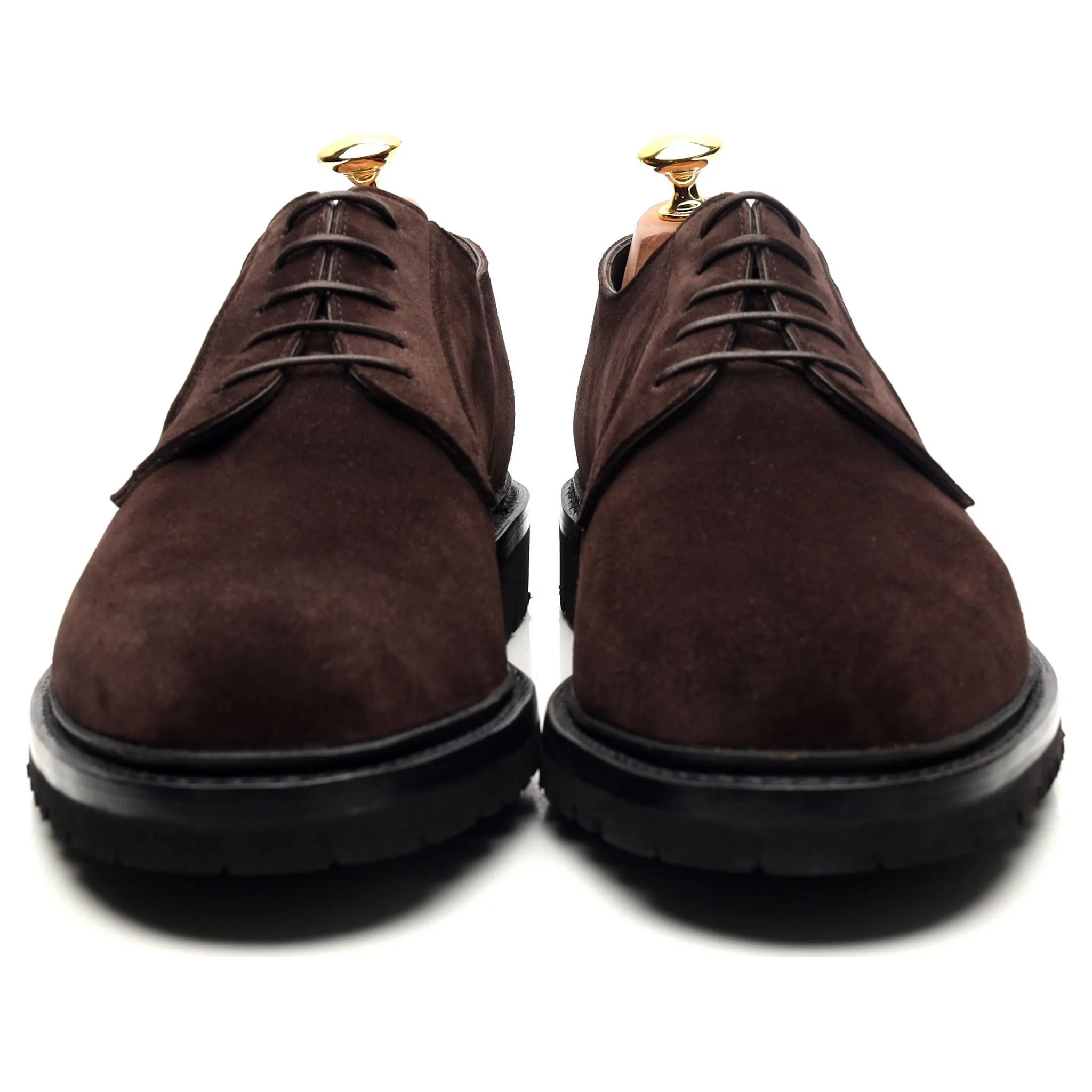 'Archie' Dark Brown Suede Derby UK 6.5 / UK 10.5