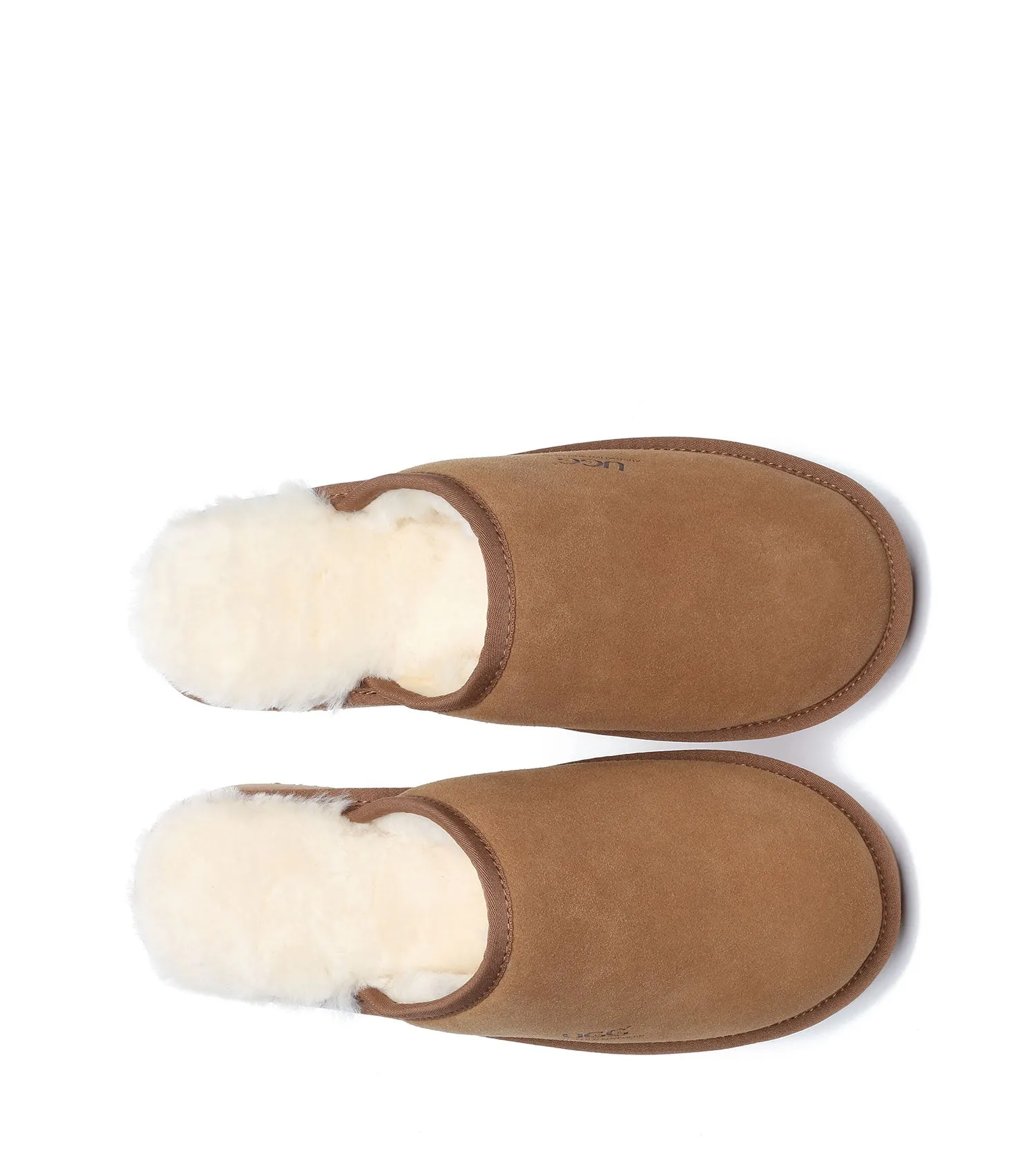 Australian Shepherd UGG Men Sheepskin Wool Cruz Slippers Water Resistant