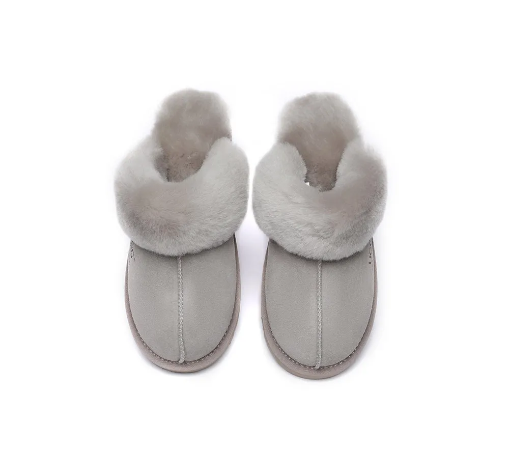 AUSTRALIAN SHEPHERD® UGG Slippers Premium Sheepskin Wool Muffin Special