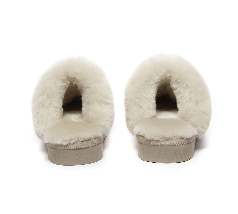 AUSTRALIAN SHEPHERD® UGG Slippers Premium Sheepskin Wool Muffin Special