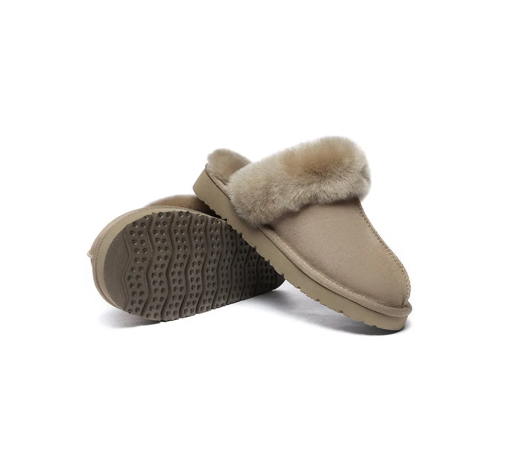 AUSTRALIAN SHEPHERD® UGG Slippers Premium Sheepskin Wool Muffin Special