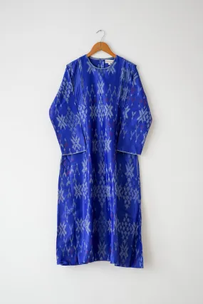 Ayesha Starburst Butta Silk ikat Dress