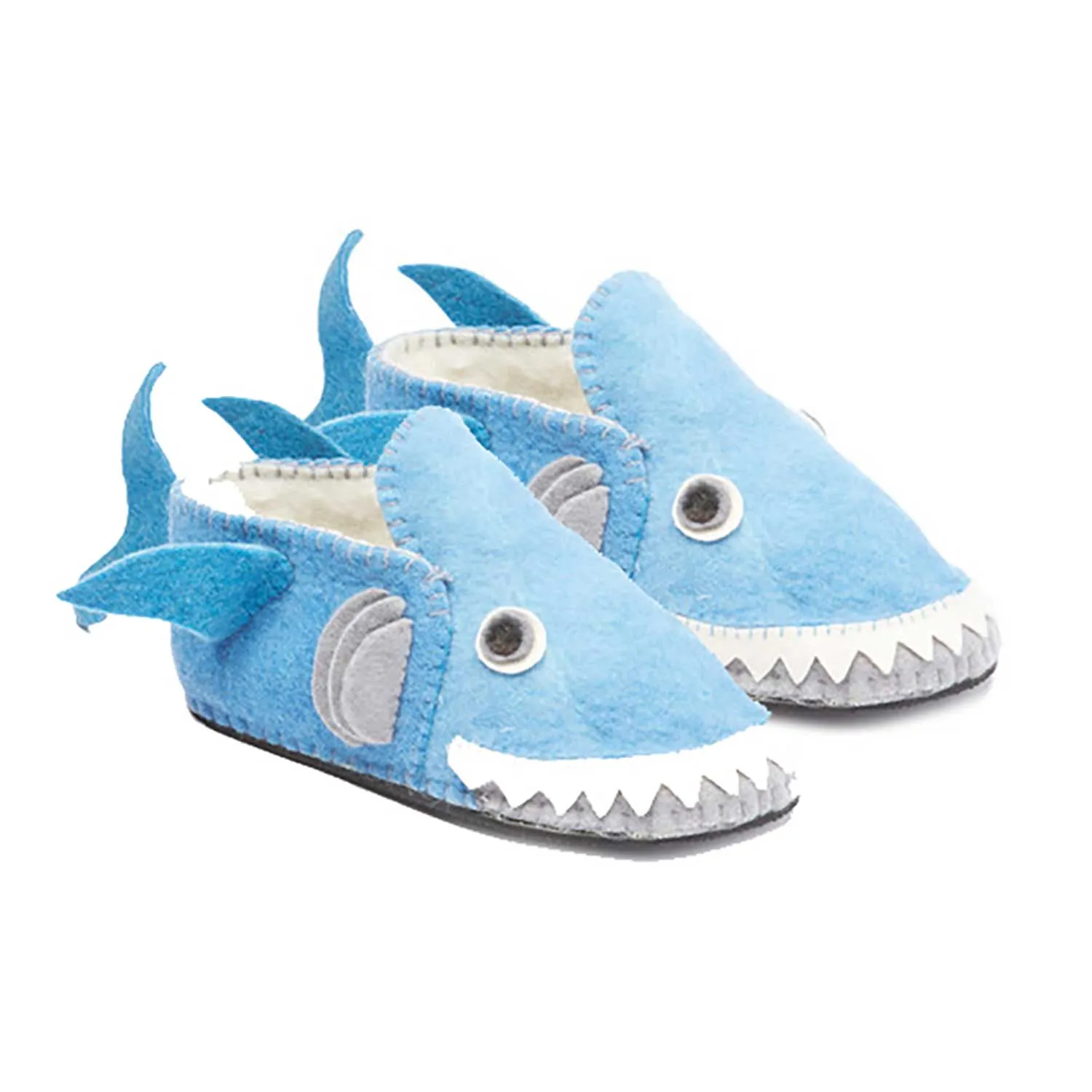 Blue Shark Slippers Adult Silk Road Bazaar