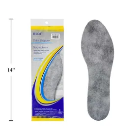 Bodico 1 Pair Black Insoles Odour Stopper Women's 5-6.5