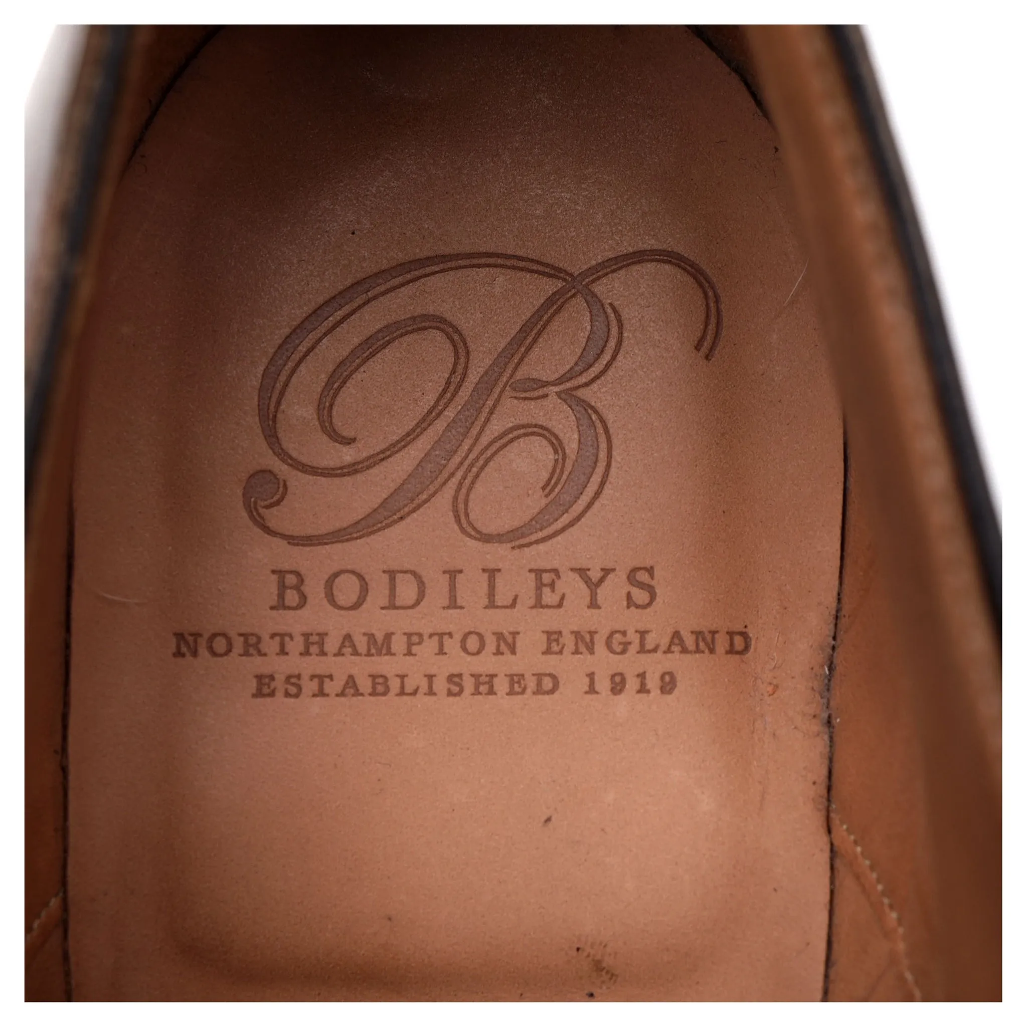 Bodileys 'Lyndon ll' Dark Brown Leather Double Monk Strap UK 8 F