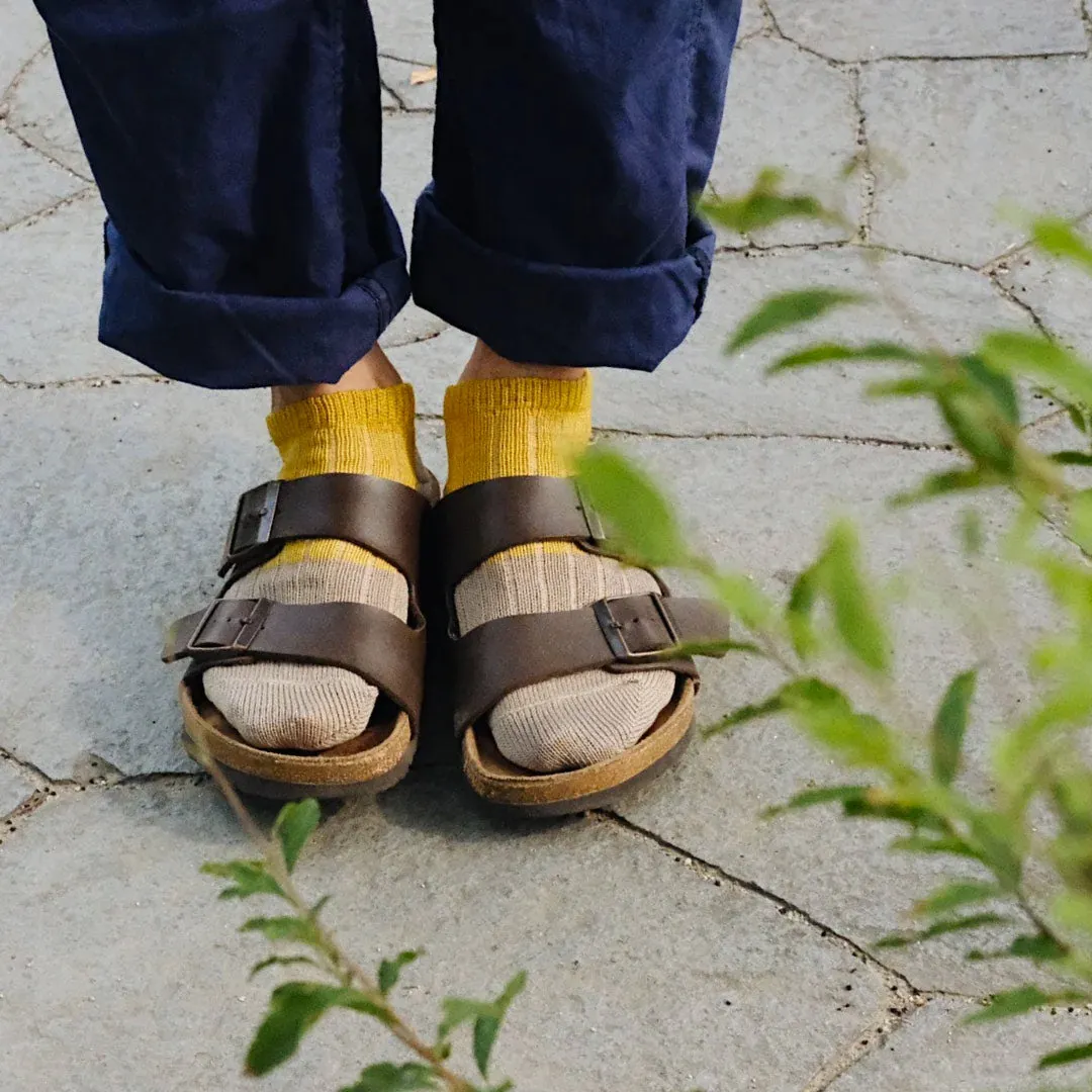 Boston Linen Cotton Anklet Socks