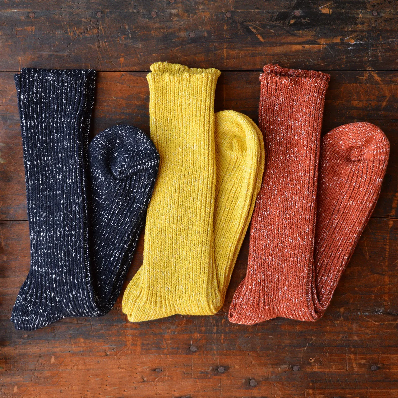 Boston Ribbed Hemp/Cotton Socks (Adults)