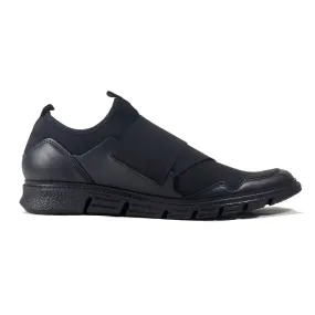 'Caspar' - men's vegan sneaker by Zette Shoes - black