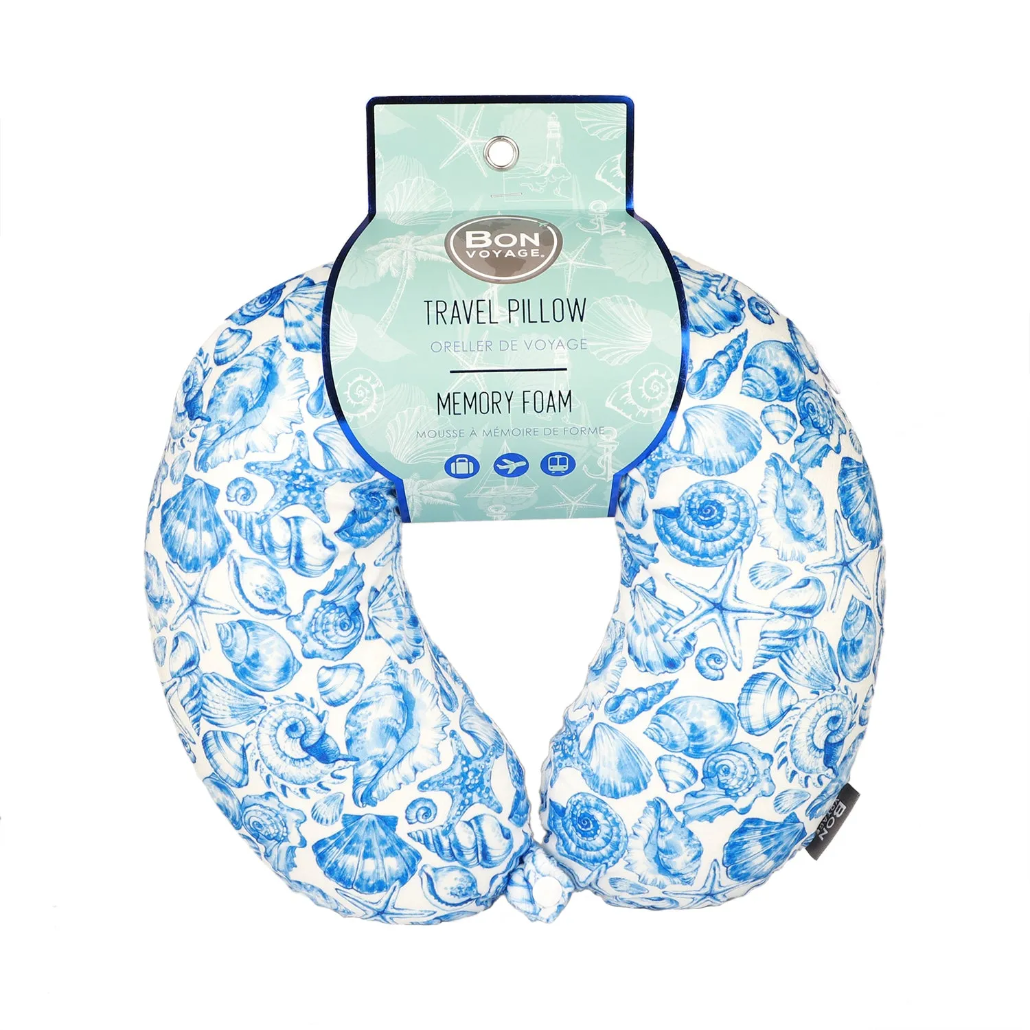 Coast Memory Foam Travel Neck Pillow - Blues