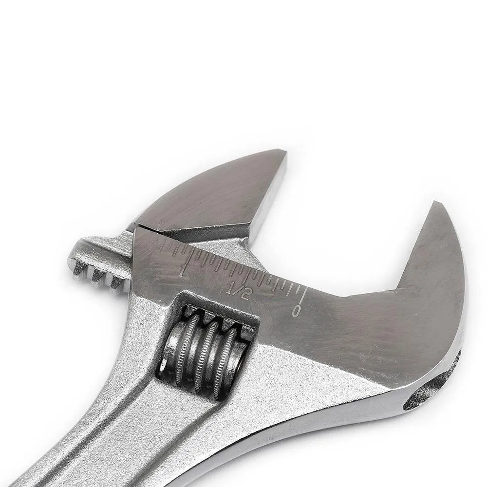 Crescent AC210VS 10" Chrome Plated Finish Adjustable Wrench - Carded