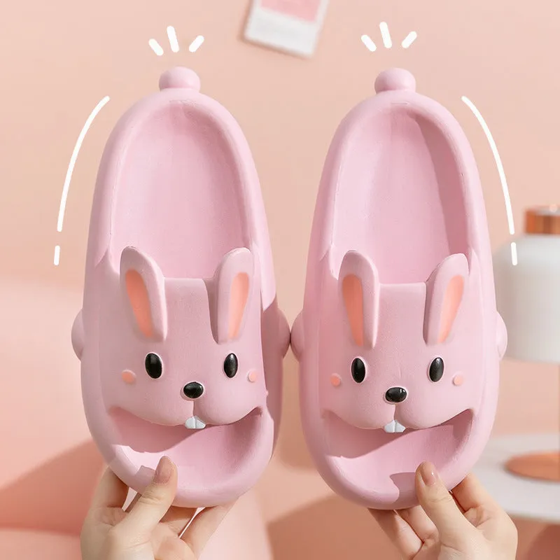 Cute Rabbit Slippers For Kids