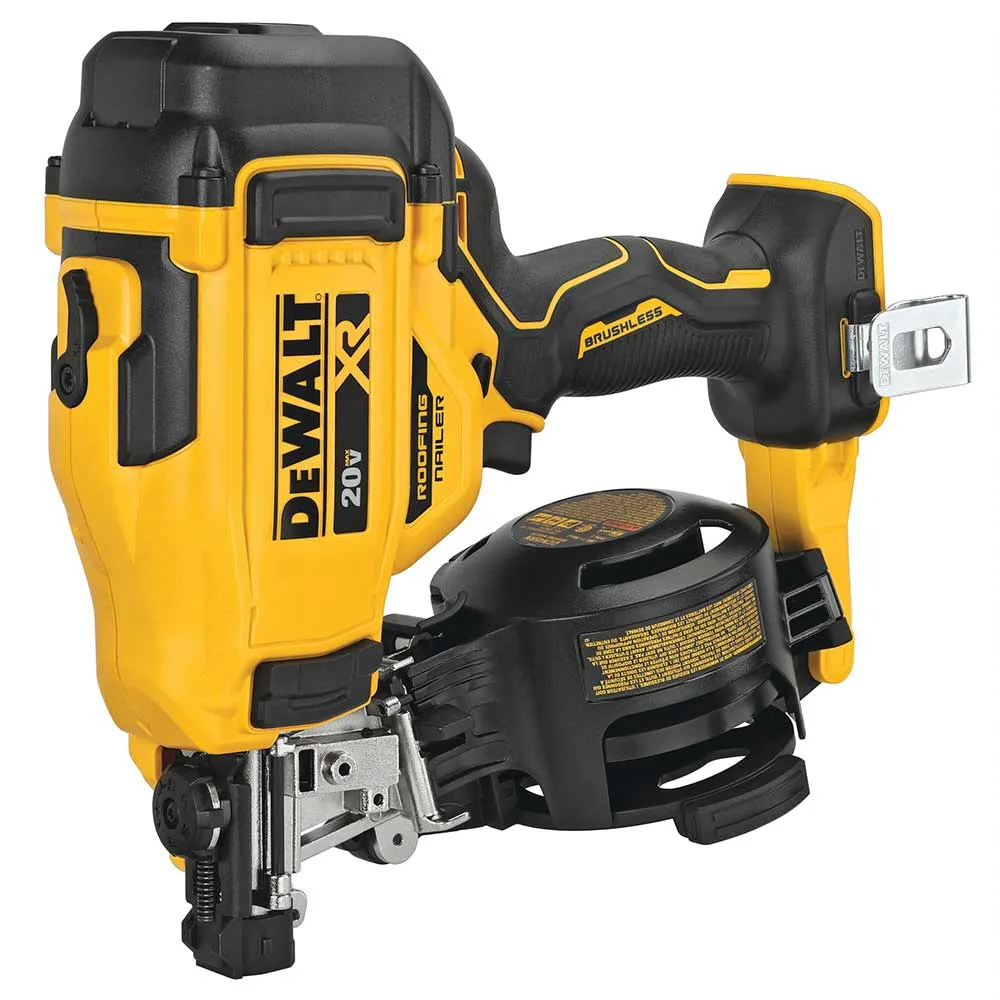 DeWALT DCN45RNB 20V MAX 15 Degree Cordless Coil Roofing Nailer