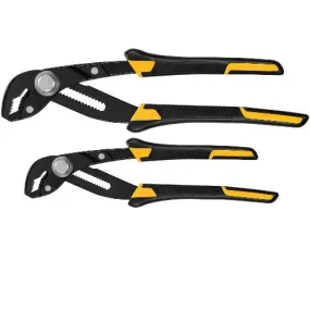 DeWALT DWHT70486 Push-Lock Plier Set 8'' & 10'' - 2 Pk