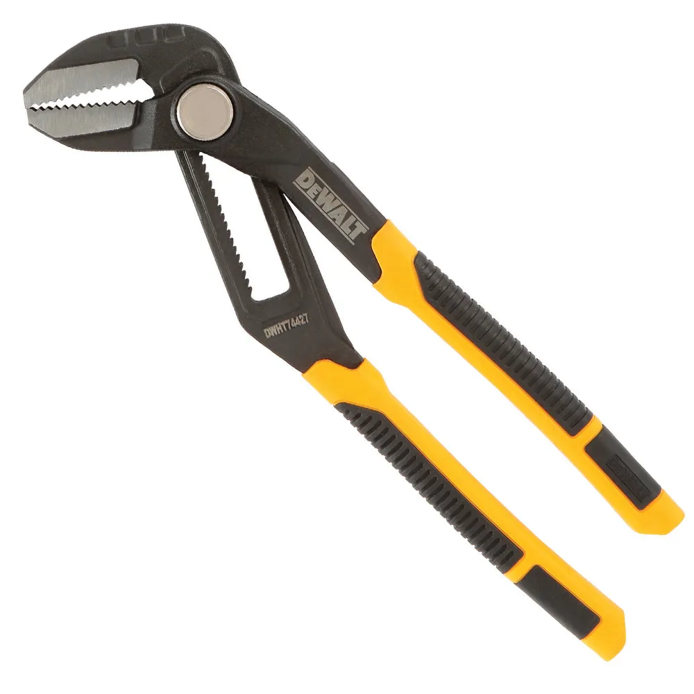 DeWALT DWHT74428 8 and 10-Inch Non-Pinching Push Lock Wide Straight Jaw Pliers