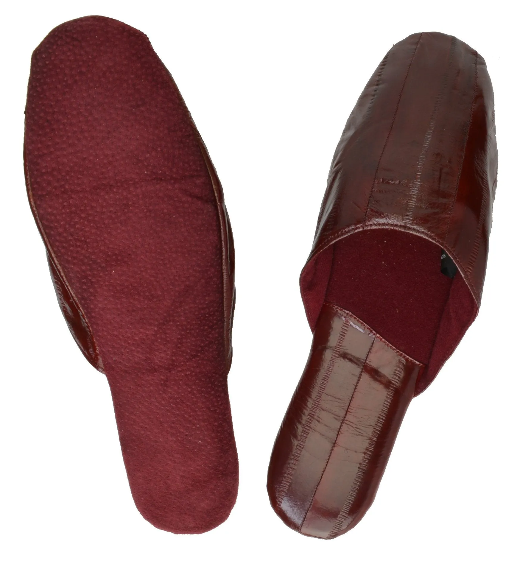 Eel Skin Slippers