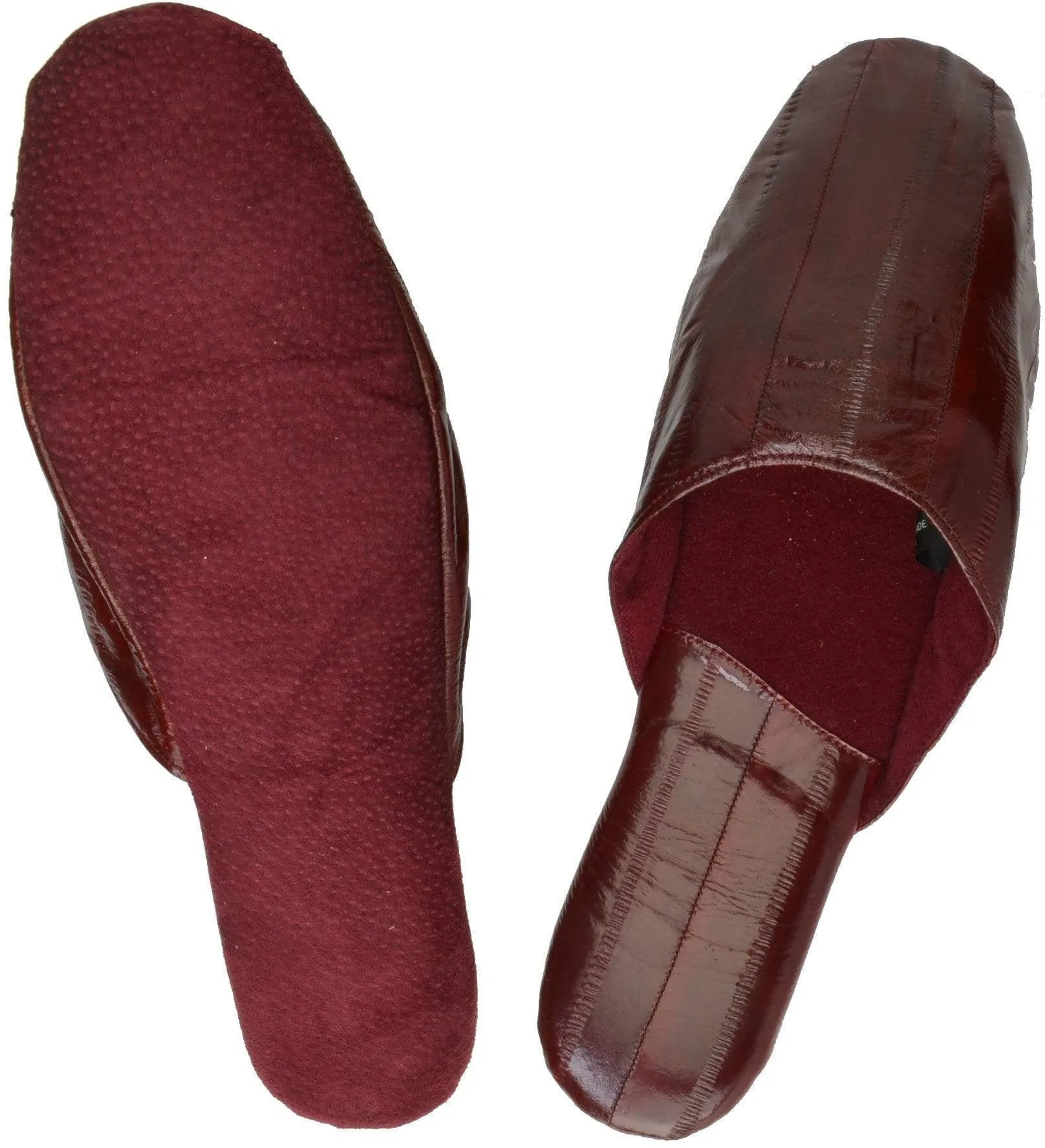 Eel Skin Slippers