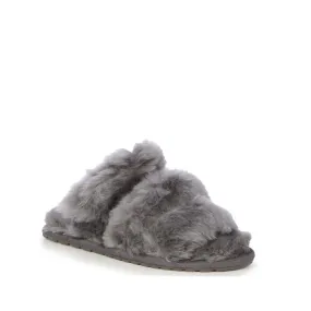 EMU Women's Jacana Charcoa; Grey Sheepskin Scuff Slipper NOT RETURNABLE