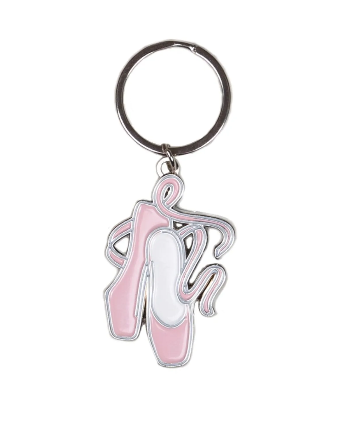 Energetiks Pointe Shoe Key Ring - Pink