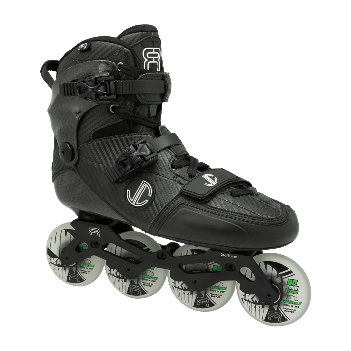 FR - SL - 80 - BLACK Complete Skates