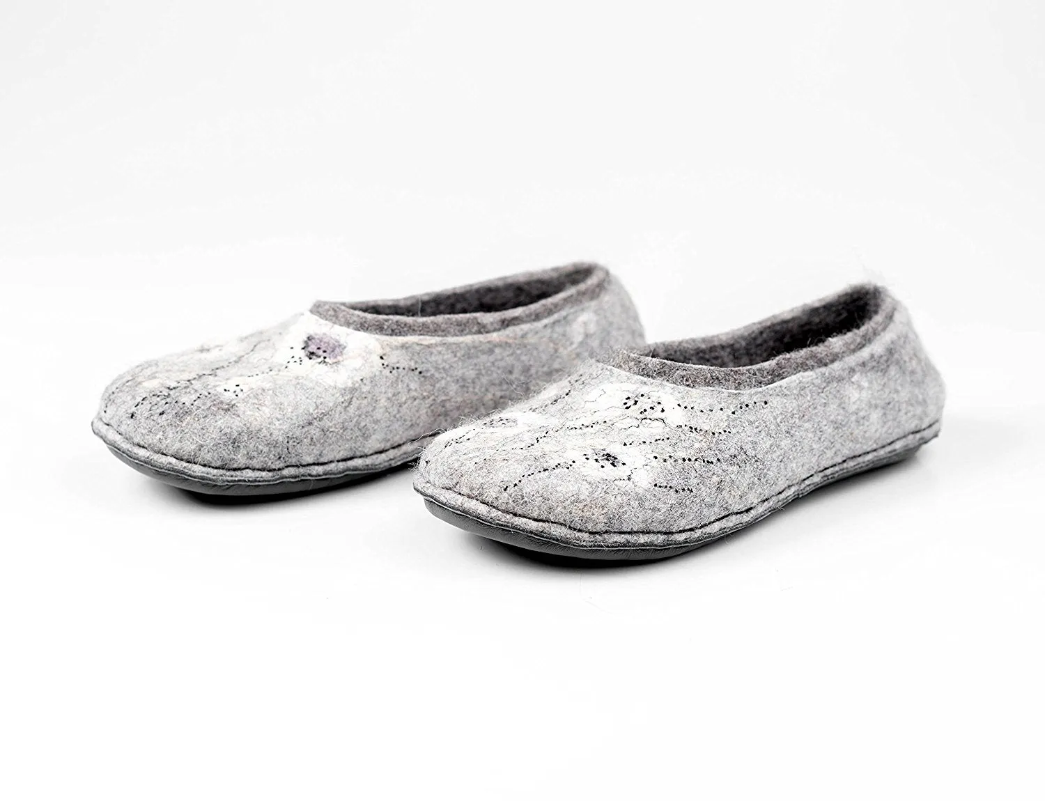 Gray Viola 2in1 slippers