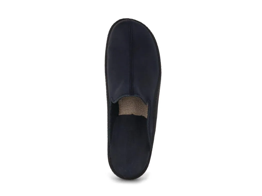 Josef Seibel Men Nubuck Leather Slippers 'Westland Monaco', jeans