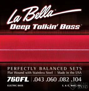 La Bella 760FL Deep Talkin' Bass Flats