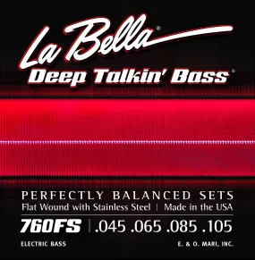 La Bella 760FS Deep Talkin' Bass Flats