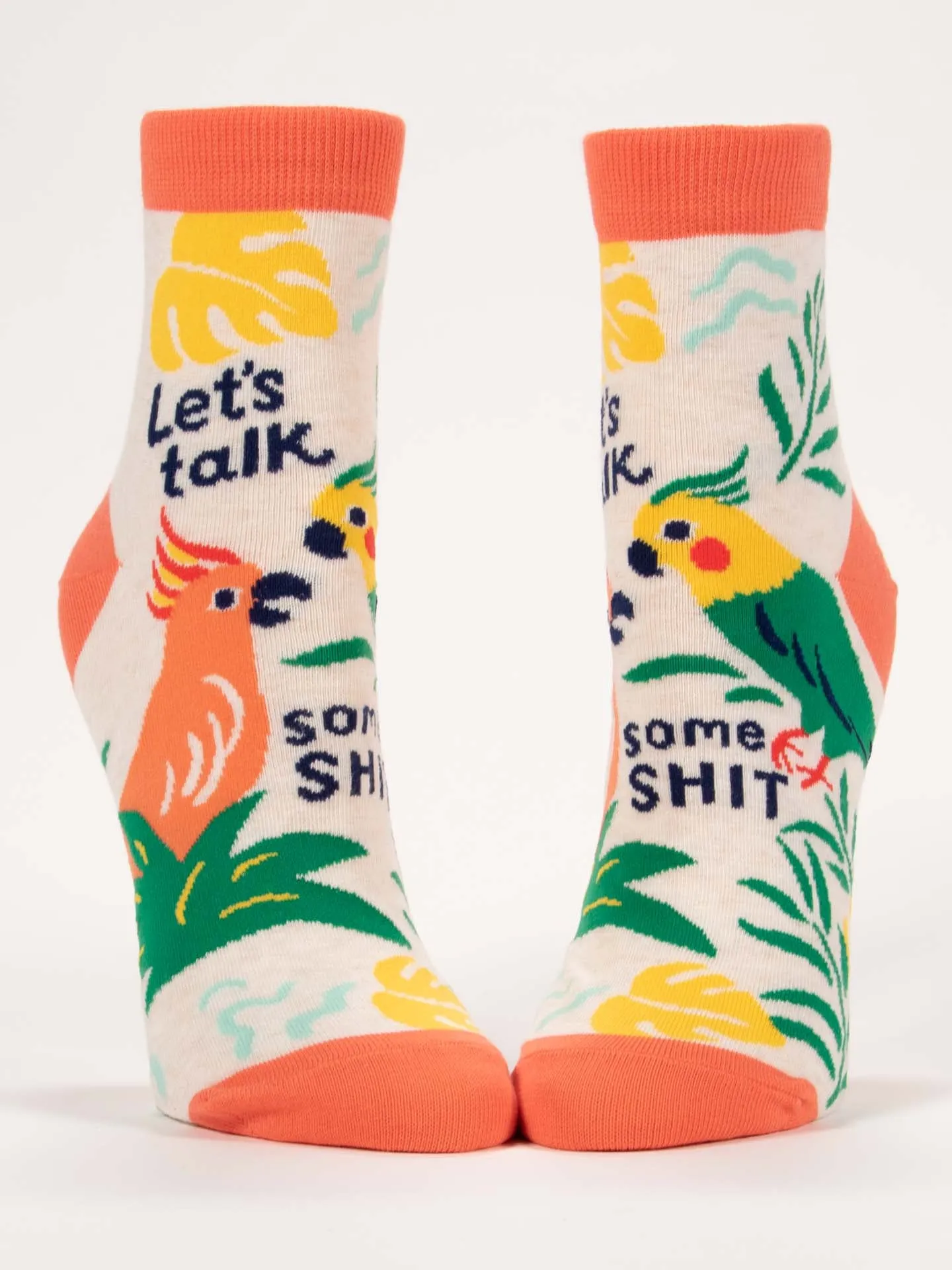 Let's Talk Some Shit W-Ankle Socks