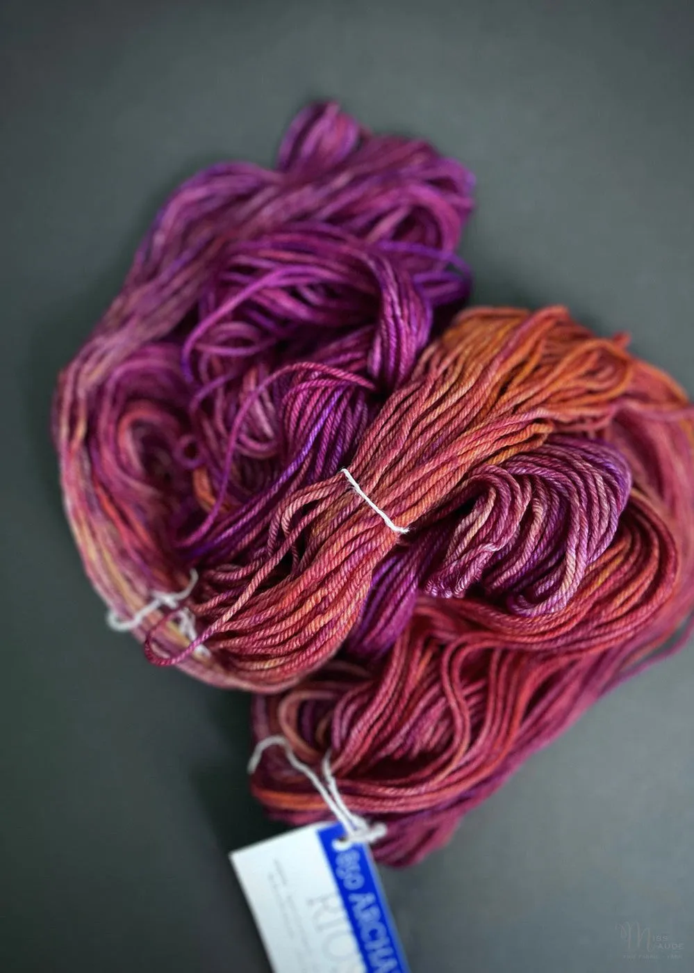 Malabrigo. Rios Merino Worsted 10ply. Archangel 850