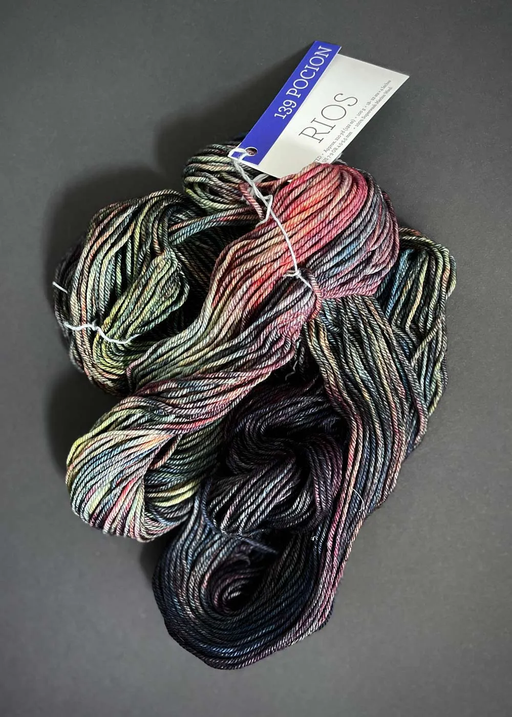 Malabrigo. Rios Merino Worsted 10ply. Pocion 139