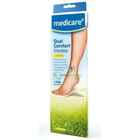 Medicare Dual Comfort Insoles - 1 Pair