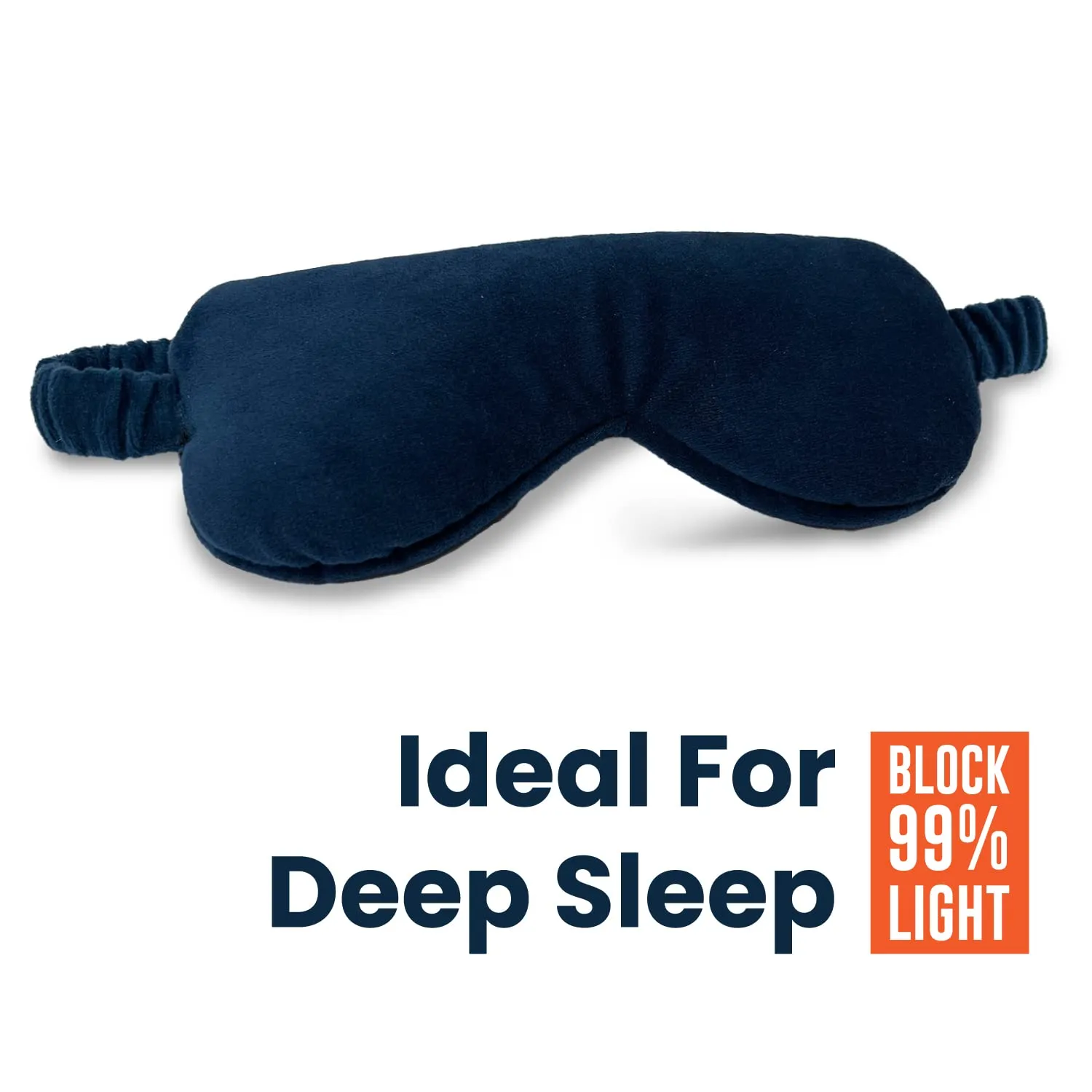 Memory Foam Sleeping Eye Mask - Velvet Fabric