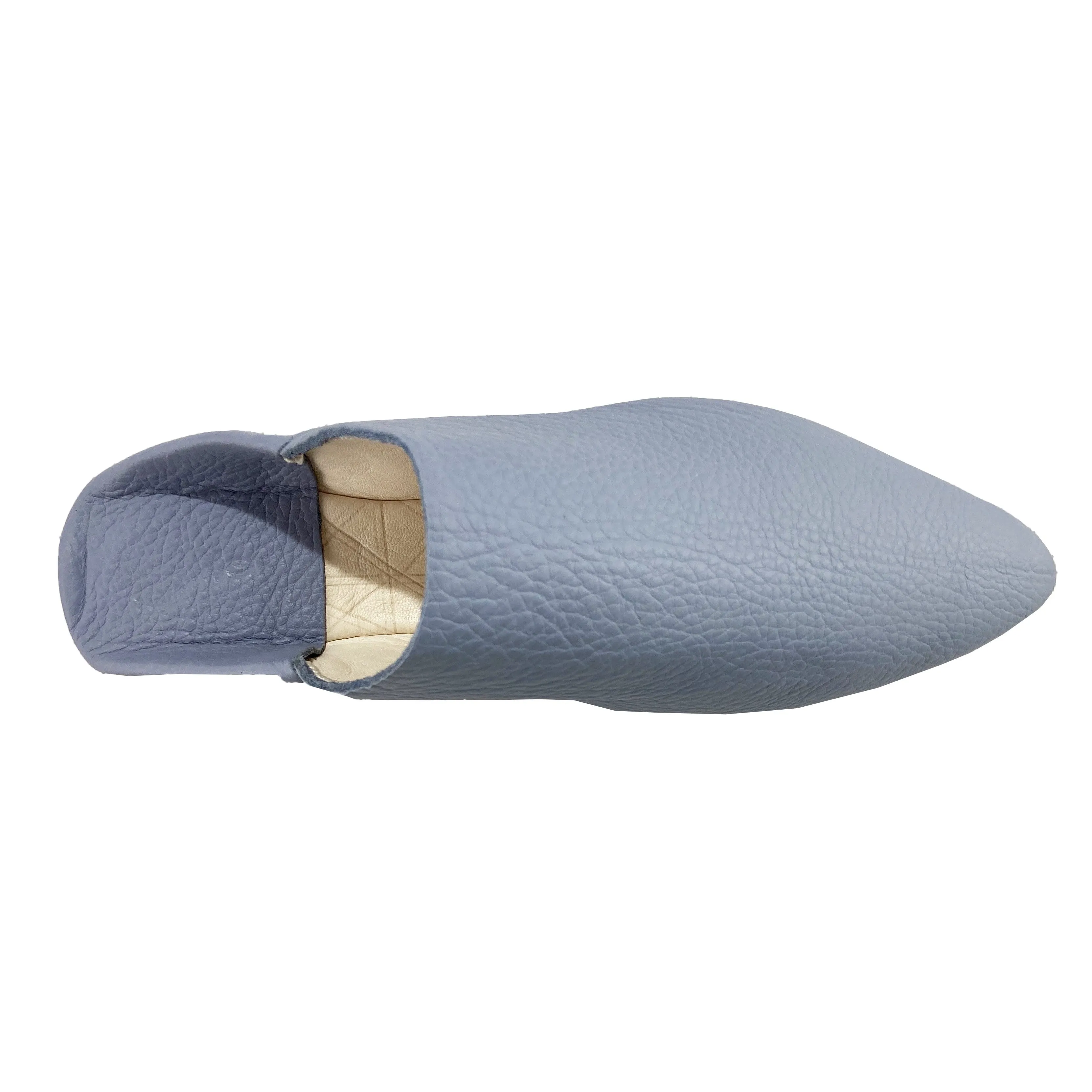 Men Moroccan Slipper in Lavender Leather