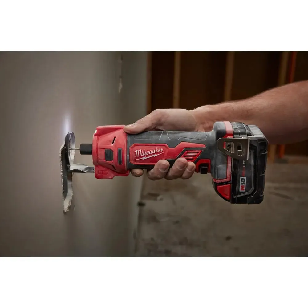 Open Box -  Milwaukee M18 18-Volt Lithium-Ion Cordless Drywall Cut Out Tool (Tool-Only)