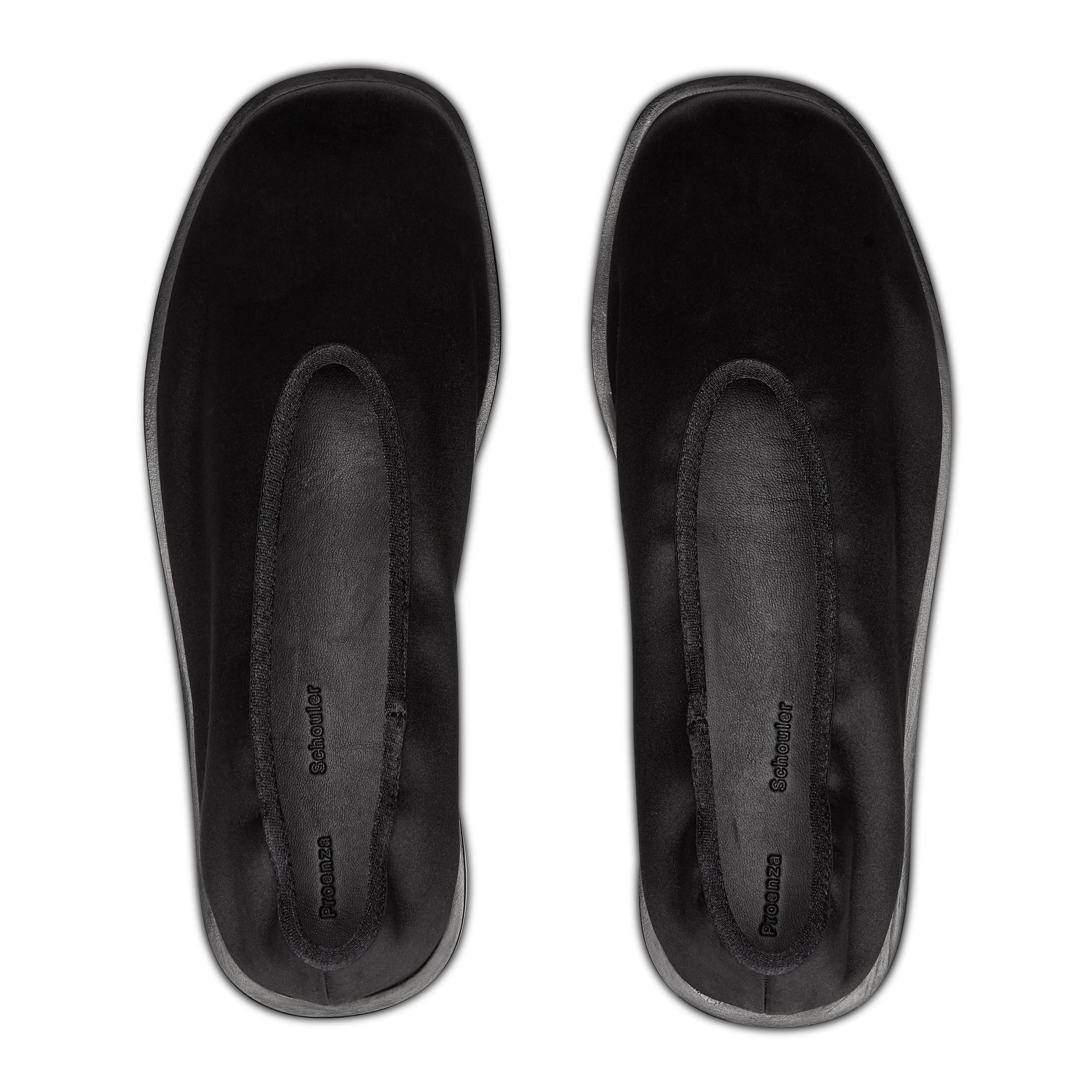 Proenza Schouler - Women's Soft Square Slippers - (Black)