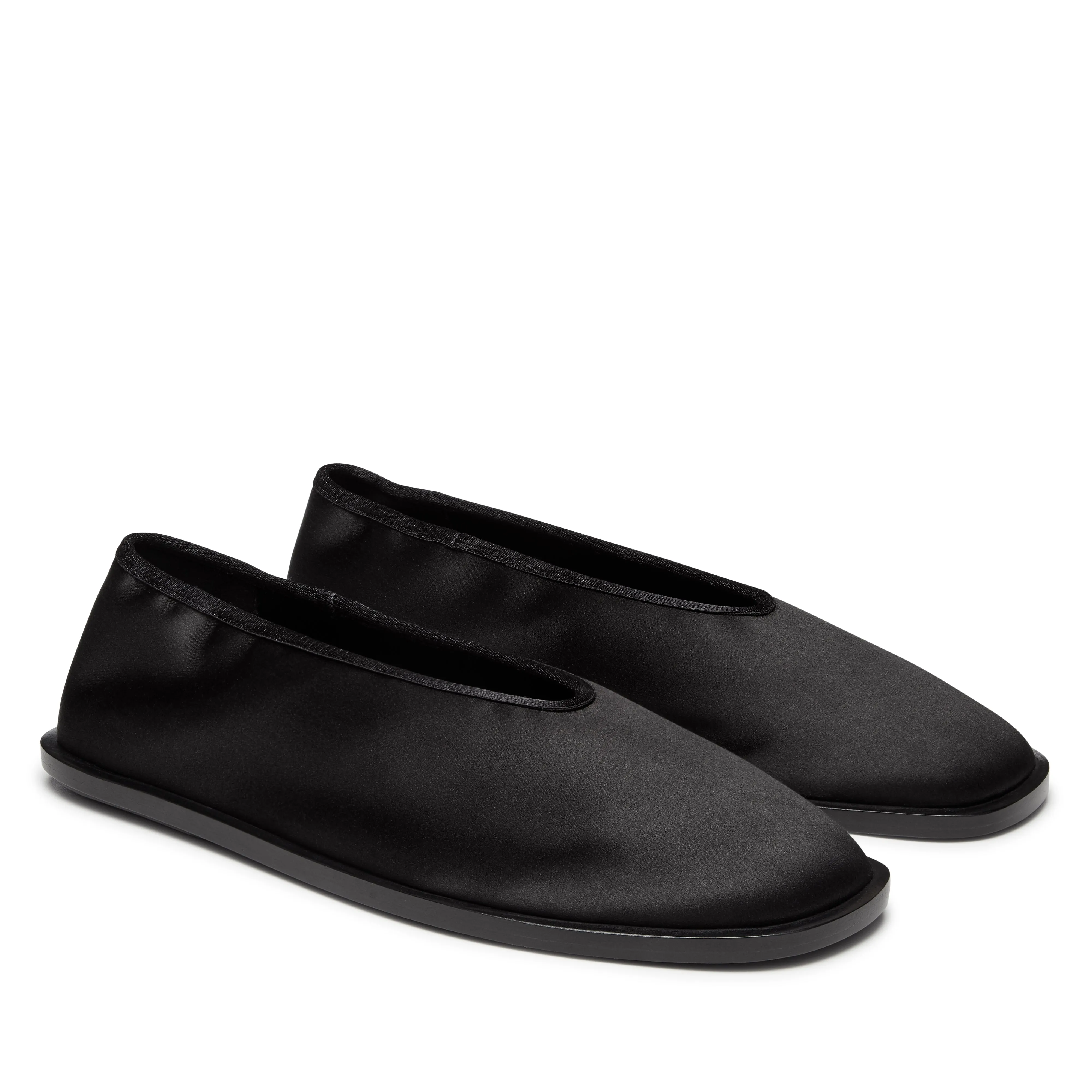 Proenza Schouler - Women's Soft Square Slippers - (Black)