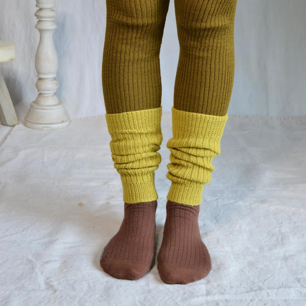 Ribbed Legwarmers in baby alpaca (Youth-Adult) *Returning 2025