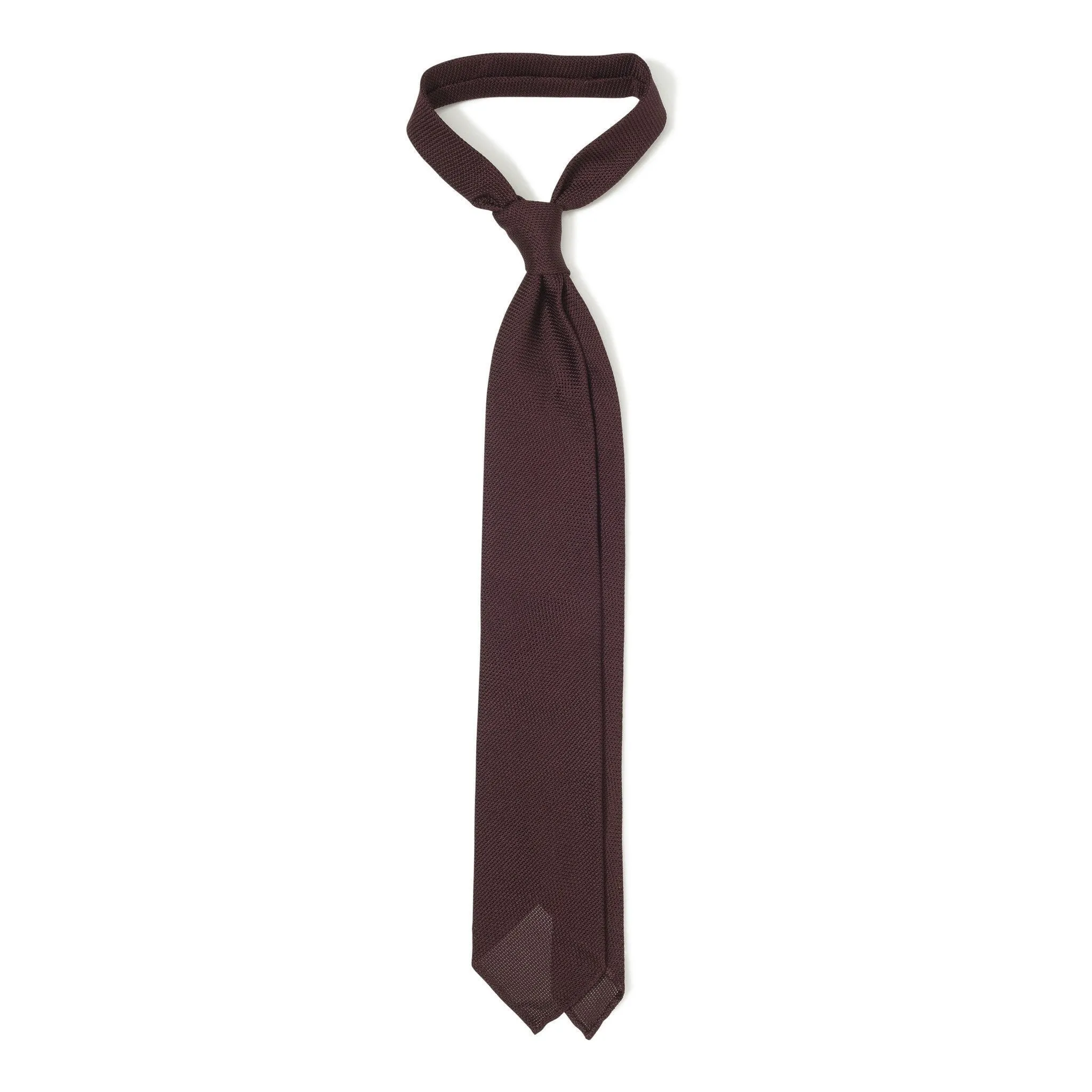 Silk Fina Grenadine Hand-rolled Tie