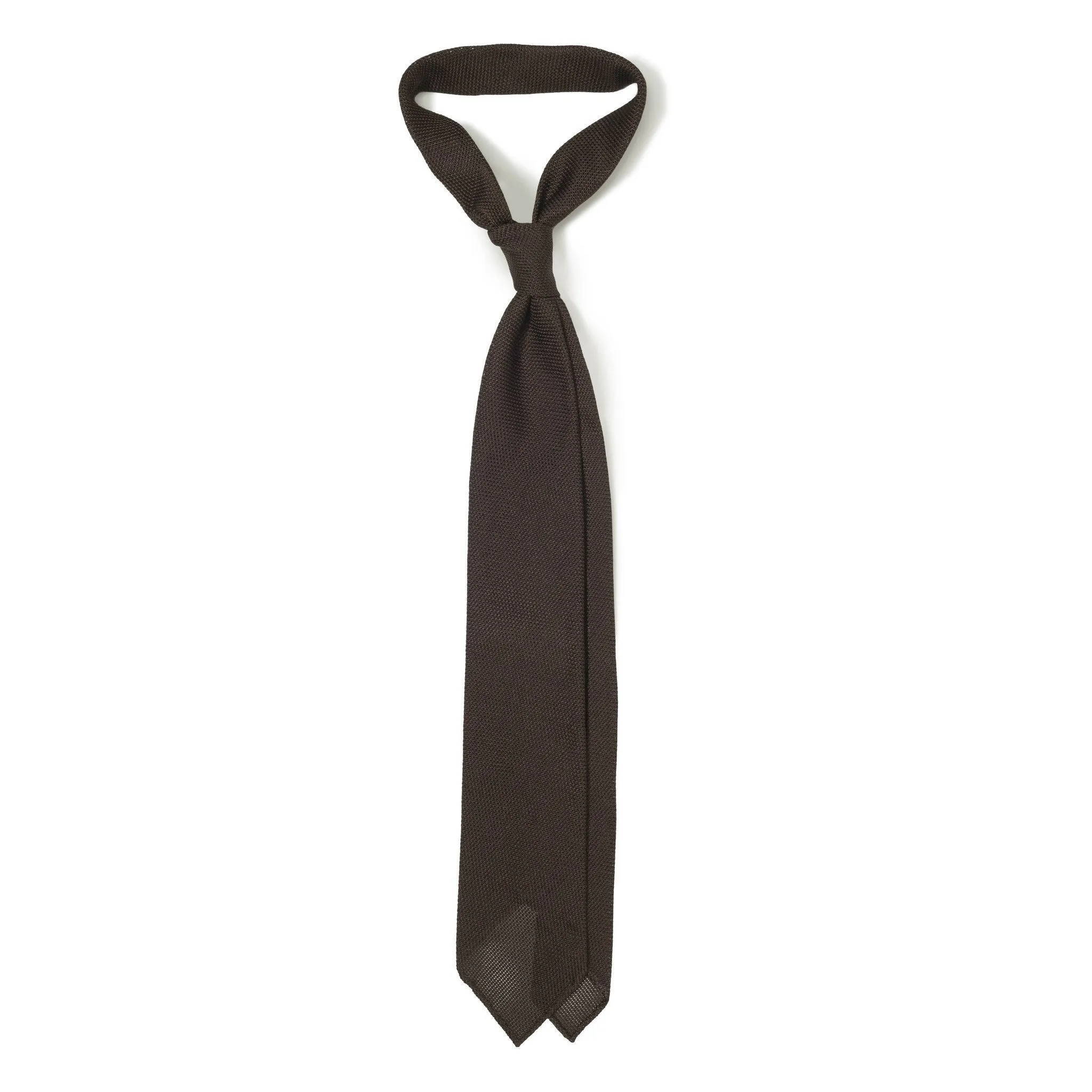 Silk Fina Grenadine Hand-rolled Tie