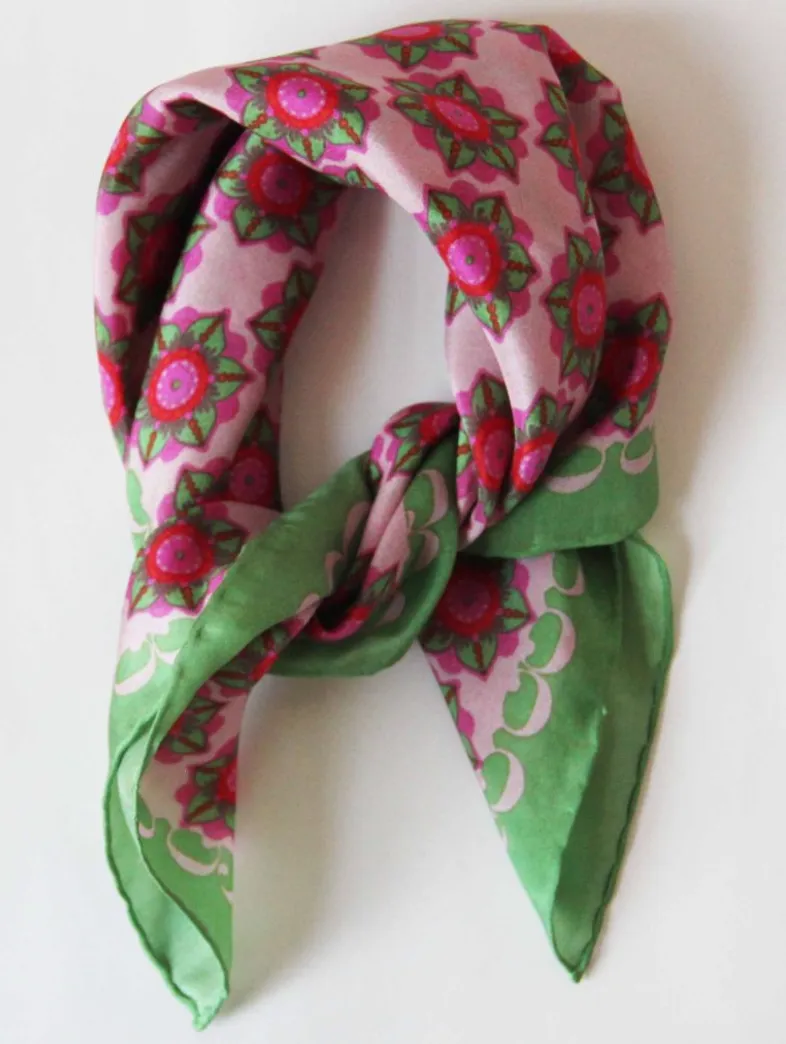 Silk scarf | daisy