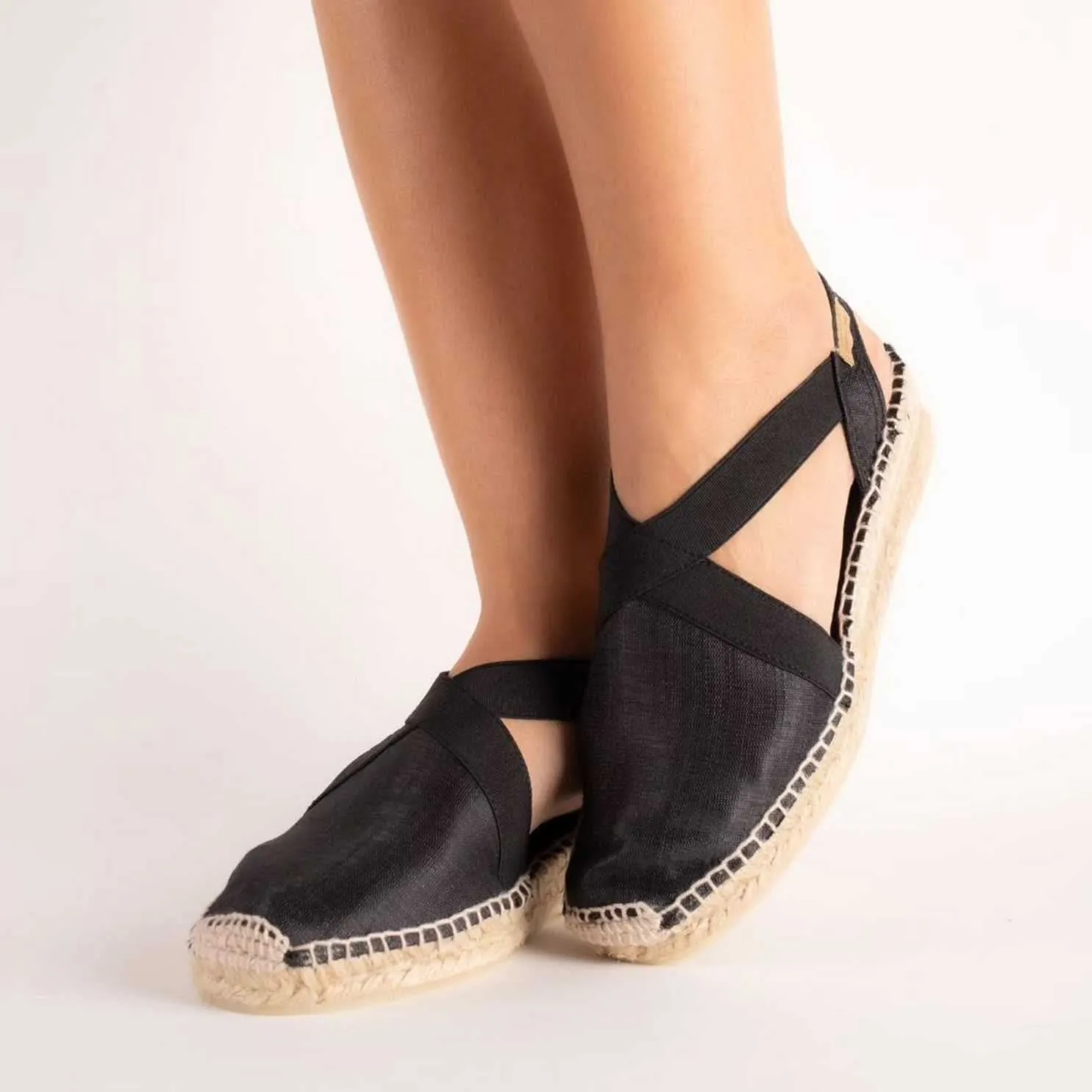 Silk Wedge Espadrille for Women - Vic