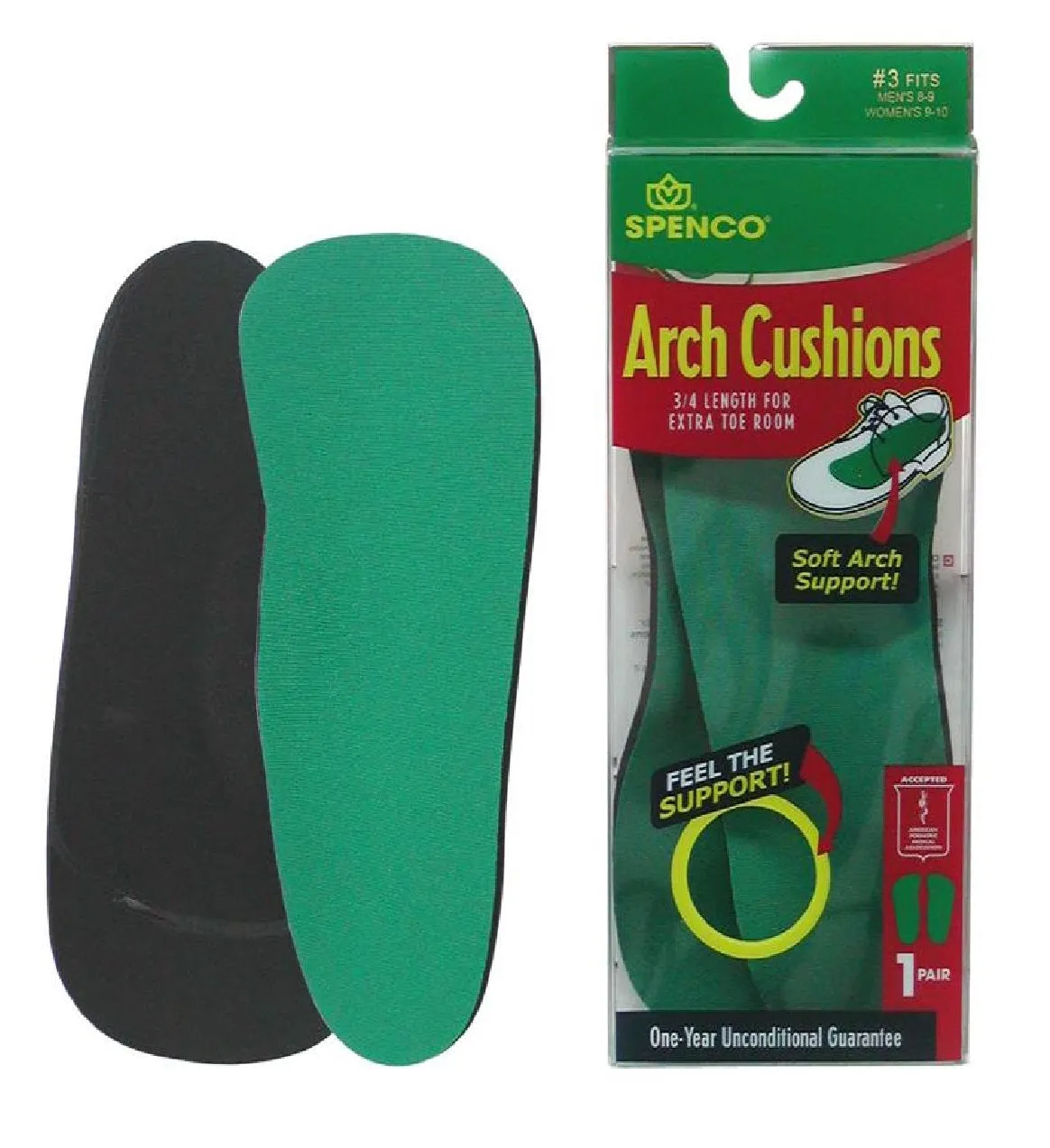 Spenco (#SPAC) Arch Cushion (3/4) 44 -123 - One Pair