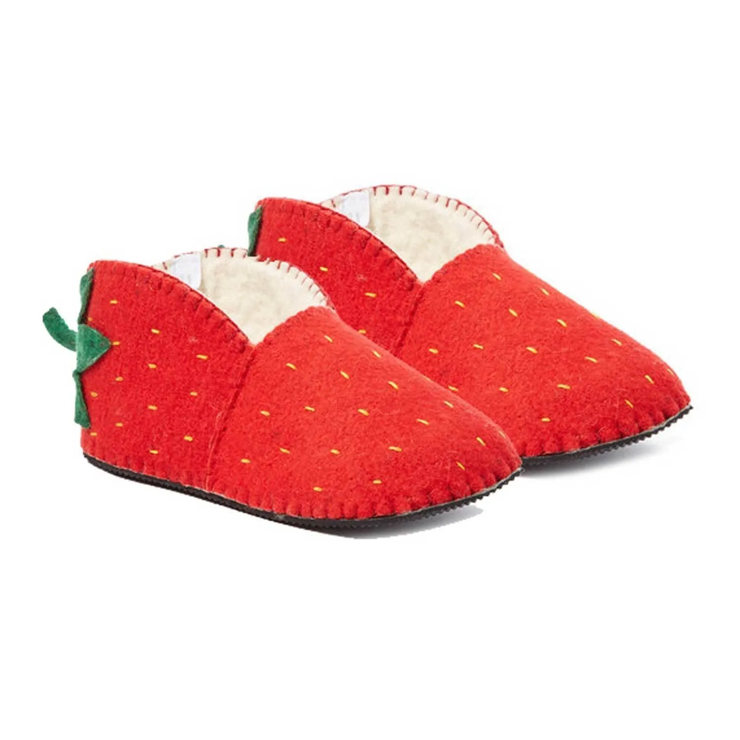 Strawberry Slippers Adult Silk Road Bazaar