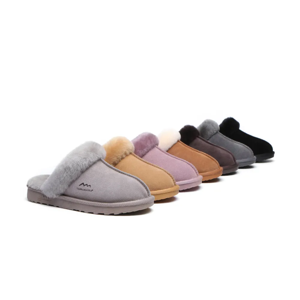 TARRAMARRA Premium Sheepskin Unisex Slippers Lyla